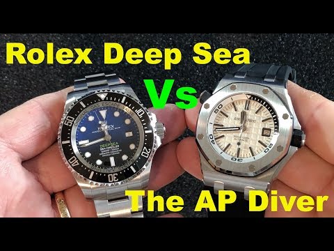 Rolex Deep Sea, Sea Dweller Vs Audemars Piguet Royal Oak Offshore Diver