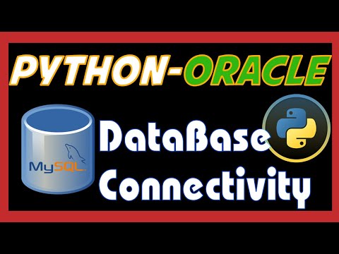 How To Connect Oracle Database Using Python Python Database Connectivity Crud Operation