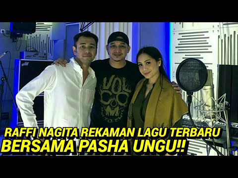 Seru! Raffi Nagita Sempetin Waktu Rekaman Lagu Dari Pasha Ungu Sebagai Hadiah Anniversary Ke 5 Tahun