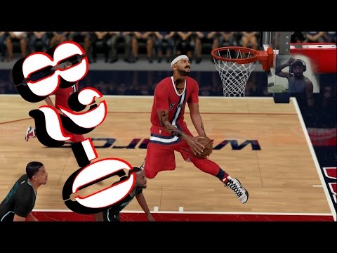 Nba 2k16 Wizards Vs Hornets - Time To Sweep The PlayOffs - NASTY WINDMILL REVERSE DUNK - MyCareer