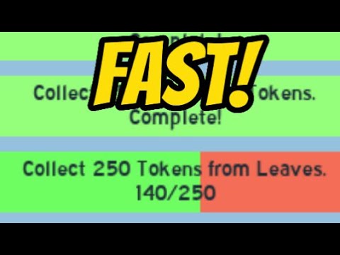 How to get token from leaves fast | Bee swarm simulator