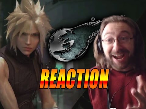 MAX REACTS: Final Fantasy 7 Remake Gameplay Trailer(Reaction)
