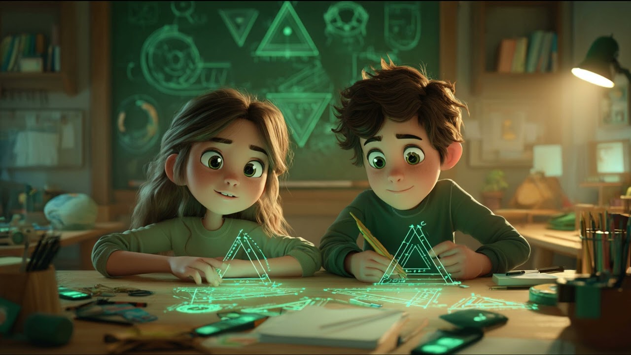 8. Sınıf Matematik - Üçgende kenarortay, açıortay ve yüksekliği inşa etme şarkısı