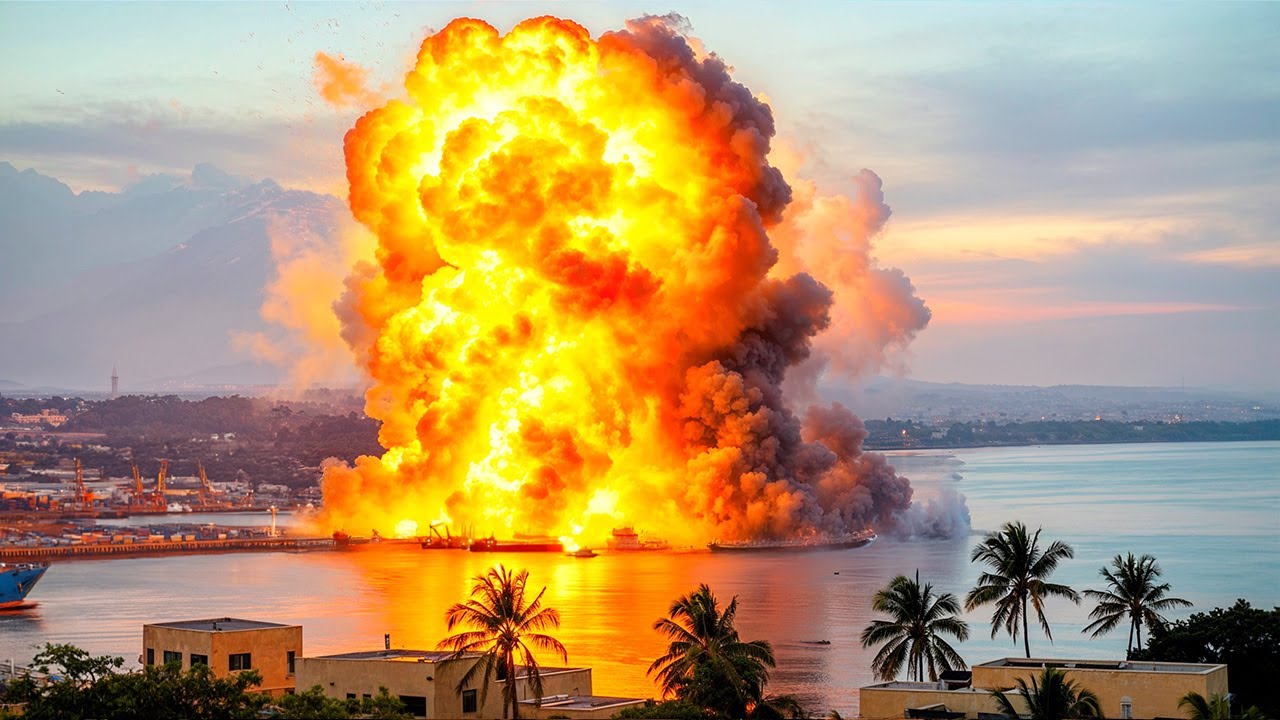 Israel Fighter Jets HIT Houthi Port - Then THIS Happened...