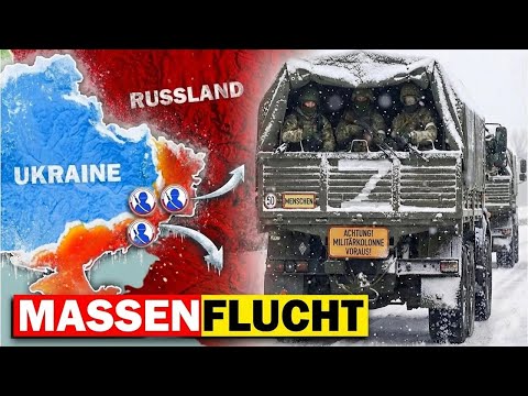 Massenflucht startet: Russische 1. Armee auf der Flucht – 25.000 Soldaten im Chaos gefangen!