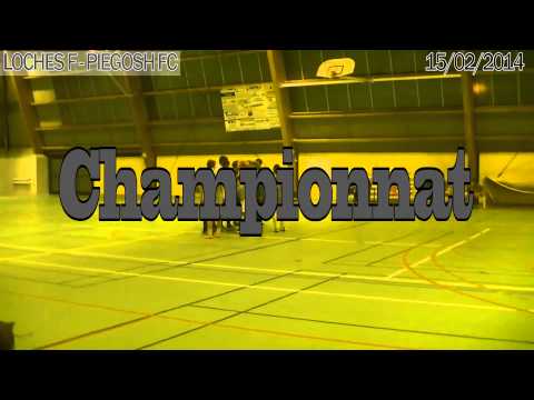 (2013 2014)1/4 Coupe du centre/défi Centre UNCFs (15.02.2014) Loches Futsal - Piegosh FC (8-4)(5-8)