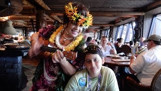 1st dinner at Disney World's Polynesian O'HANA Restaurant