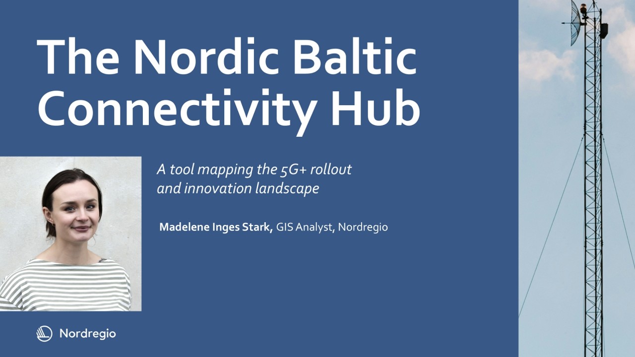 Demonstration of the Nordic-Baltic Connectivity Hub: A tool for mapping and connecting the region