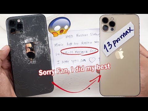 Restoration iPhone 11 Pro Max Cracked into iPhone 13 Pro Max