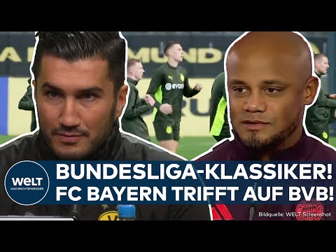 BUNDESLIGA: Alle Augen auf das Topspiel! FC Bayern bei Borussia Dortmund gefordert