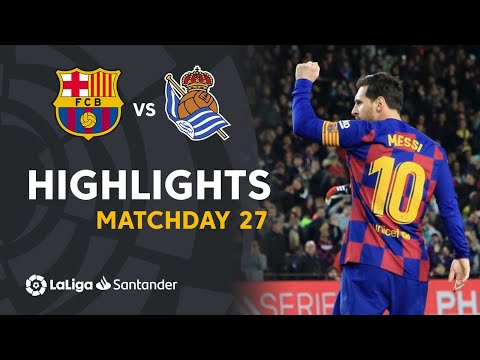 FC Barcelona 1-0 Real Sociedad San Sebastian 