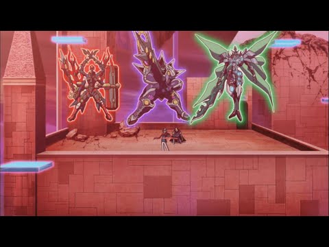 Yugioh Arc-V. Reji summons the 3 D/D/D High Kings