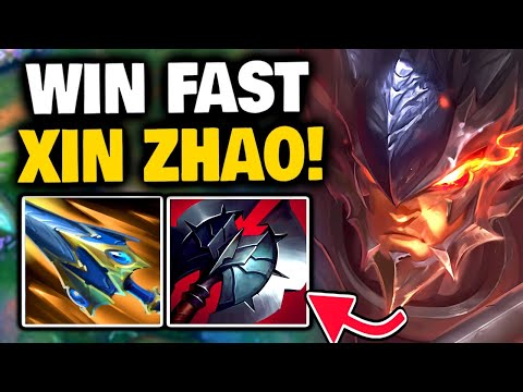HOW to WIN EARLY on XIN ZHAO JUNGLE!!