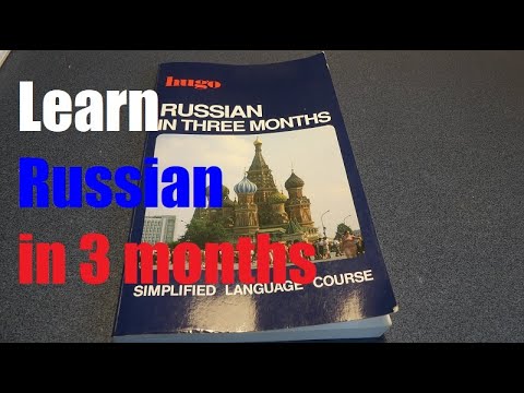 Hugo Learn Russian in 3 months course book review