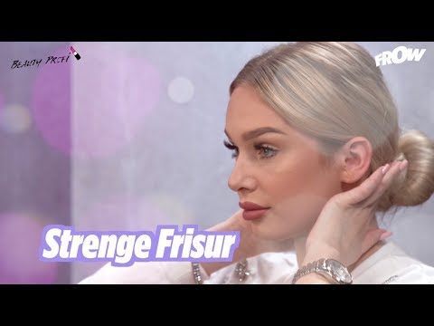 Strenge Frisur zum nachmachen