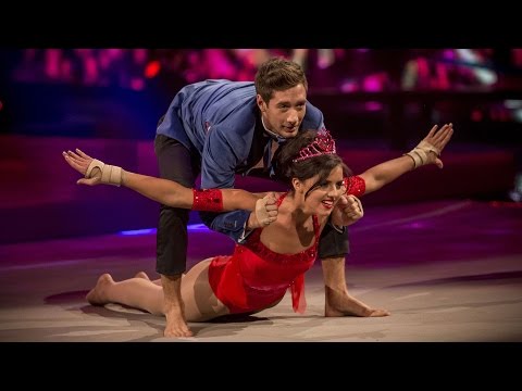 Lucy Mecklenburgh & Billy George's performance to 'Shoop Shoop Song' - Tumble: Semi-Final - BBC