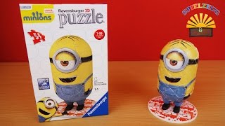 Minion Stuart 3D-Puzzle 11402 - Ravensburger -  Minions Bob Kevin Rätsel aufbauen