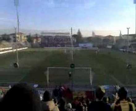 Ravenna - Mantova Coro dopo secondo goal di Succi