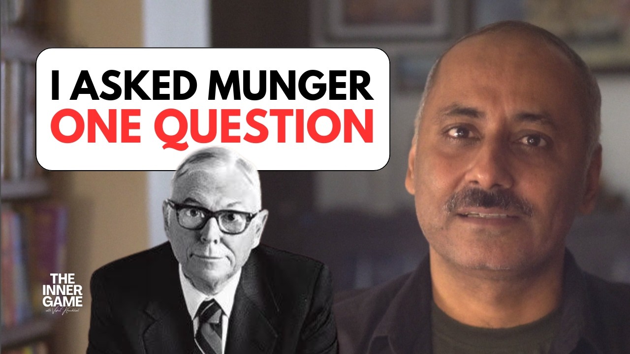 My 60 Seconds With Munger... His Advice on Raising a Thinker and a Happy Kid