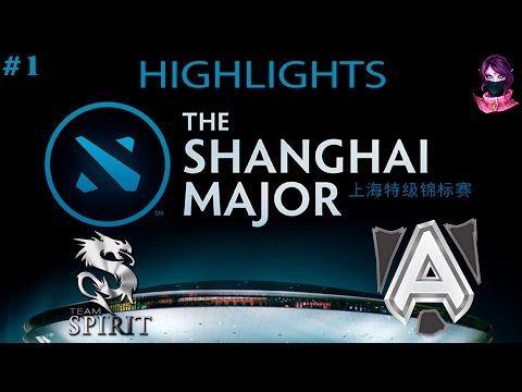 Highlights Team Spirit vs The Alliance #1 (bo3)| The Shanghai Major Lan Finals (26.02.2016)