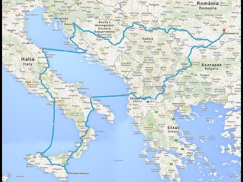 Mototrip 2014 - Romania to Sicily on a Muttley