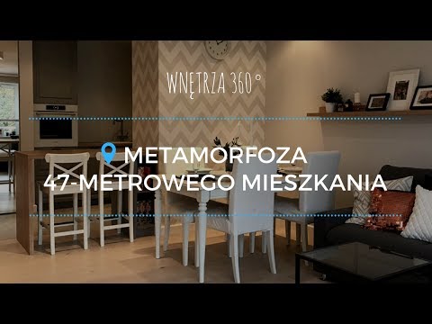 Metamorfoza 47-metrowego mieszkania #projektwnętrz #architekt