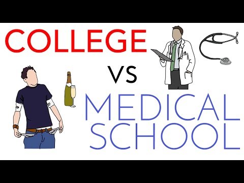 醫學院與大學比較 (Medical School vs College Comparison)
