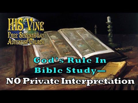 04—God's Rule In Bible Study