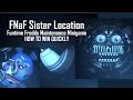 SPOILERS How To Beat The Funtime Freddy And BonBon Maintenance Minigame FNaF Sister Location