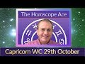 Capricorn Weekly Horoscope From 29th October 5th November