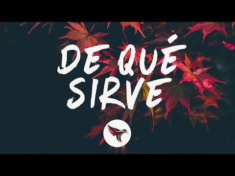 Paulina Rubio - De Qué Sirve (Letra / Lyrics)