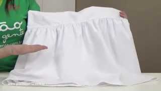 Saia para Berço Dengo Branco | Ref: 47389