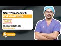High Yield Surgery MCQ's FMGE 2024 - Part 2 | Dr. Rohan Khandelwal | #fmge #fmgepreparation #neetpg