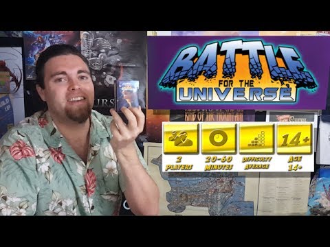 Battle for the Universe - Second Edition - Kickstarter Board Game Review
