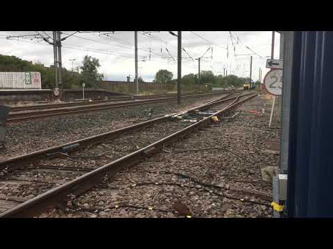 88003+57007 at Darlington working the 0Z44 Carlisle Kingmoor Siding to York Parcels Sidings