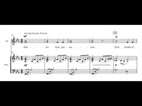 David von Kampen - "Lovely Appear" for SA and piano - with score