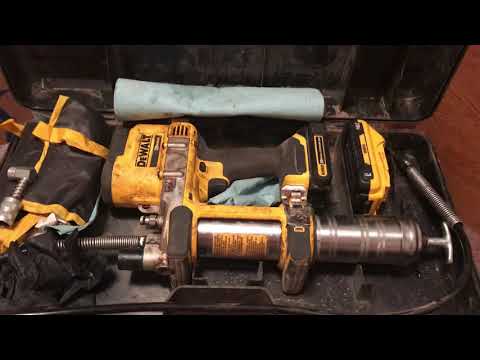 DeWalt Grease Gun Tricks