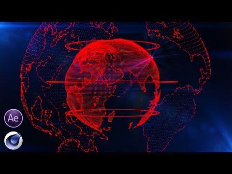 Easy After Effects Tutorial Particles Logo Text Animation Download Free Template