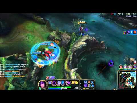 hotkitten's First Time Syndra Mid & That Janna Ulti - League of Legends