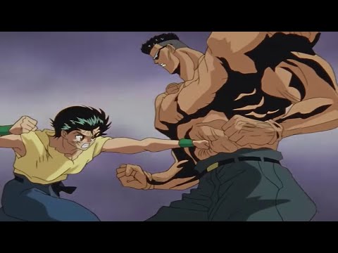 YUSUKE vs TOGURO full fight || Yu Yu Hakusho || English dubbed Epic battle