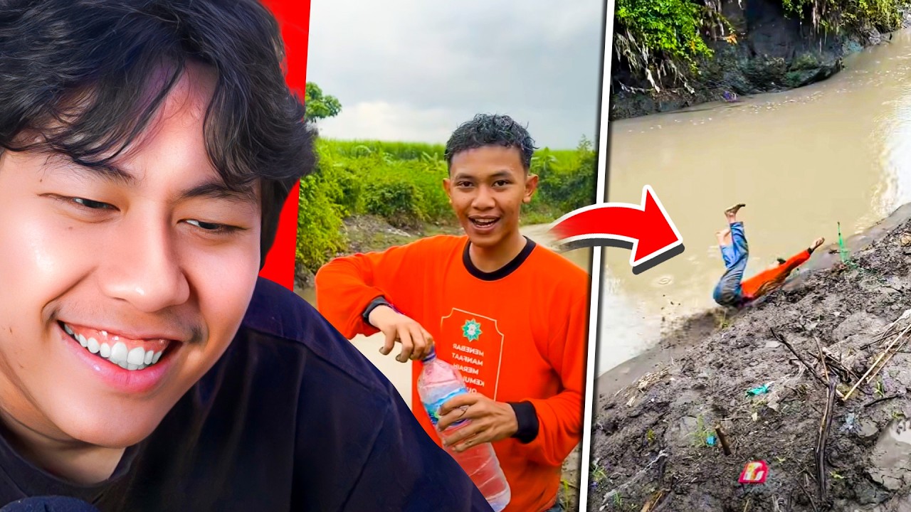 bro hanya skip 1 detik dan ini yang terjadi.. 😹 - REACT MEME KOCAK