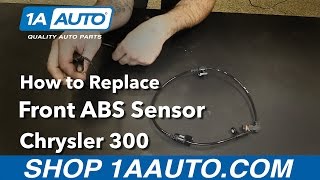 How to Replace Front ABS Sensor 05-10 Chrysler 300