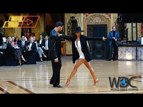 Darren Hammond & Marina Steshenko - Cha-Cha-Cha Latin Dance | WDC Presidents Dinner & Awards