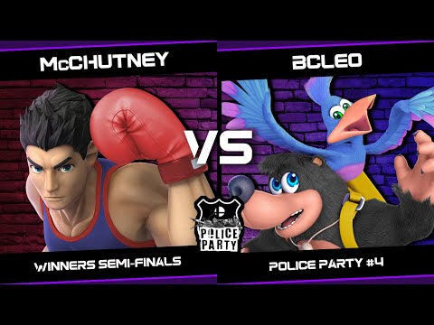 McChutney (Little Mac) vs BCLeo (Banjo & Kazooie) - Police Party #4 - Winners Semi-Finals