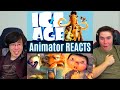 REACTING To Ice Age BEST FAMILY EVER Movie Commentay Animator Reacts
