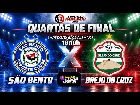 AOVIVO: SUPERLIGA PARAIBANA DE FUTSAL - SÃO BENTO/PB x BREJO DO CRUZ/PB
