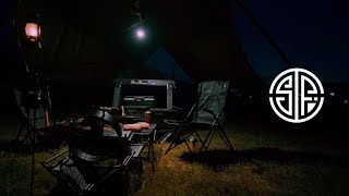 【キャンプ】#24 理想のキャンプギアに囲まれて、友人と最高の時間を過ごしました。暑さ対策も万全、蚊はもういてますね。