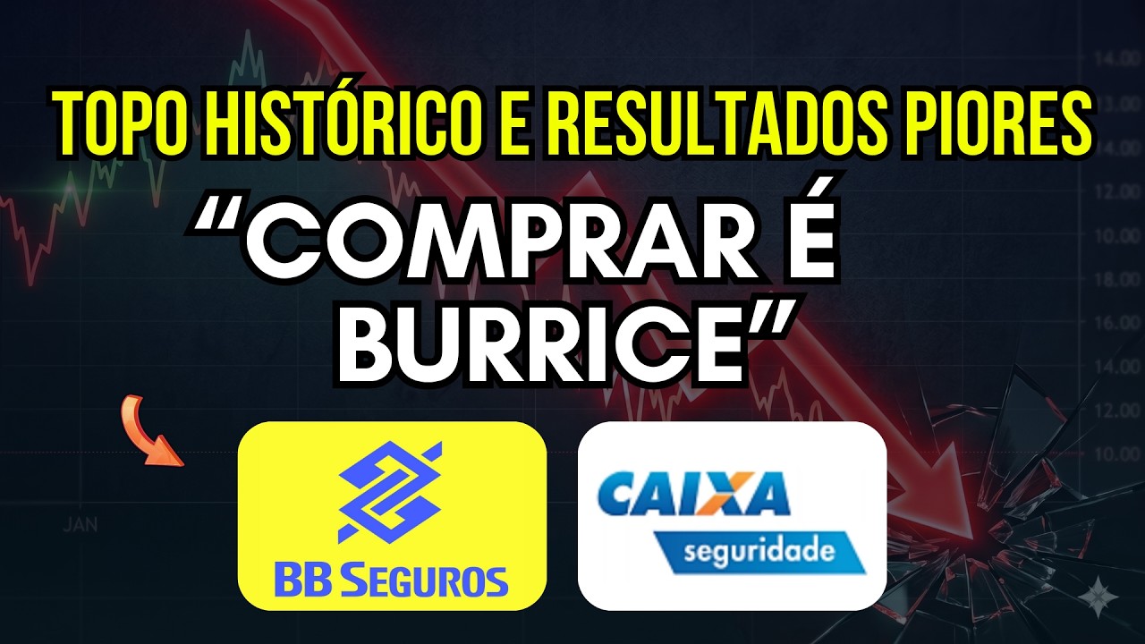 Resultados Caindo e Cotação nas Máximas, Comprar BBSE3 e CXSE3 é burrice? E os Dividendos?