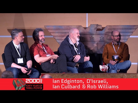 40 Years of Thrill-power Festival: Building Worlds panel