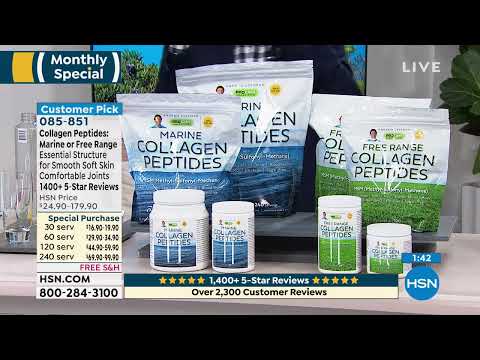 Marine Collagen Peptides with MSM  30 Servings